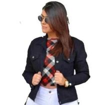 Jaqueta Jeans Básica Feminina