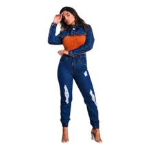Jaqueta Jeans Curta Feminina Modelo Virginia Lançamento