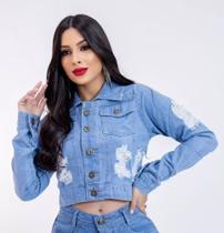 Jaqueta Jeans Destroyed Urban - Coleção Outono Inverno