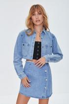 Jaqueta jeans fem 100%