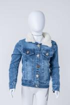Jaqueta jeans fem. inf burile 4/8