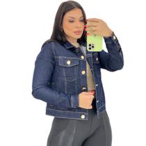 Jaqueta jeans feminina básica clássica - ALIANZA CONFECÇOES