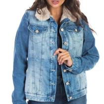 Jaqueta jeans feminina