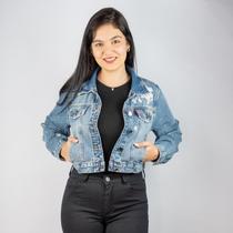 Jaqueta Jeans Feminina Fernanda Doct