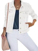 Jaqueta Jeans Feminina luvamia FleXclusive com Botões M