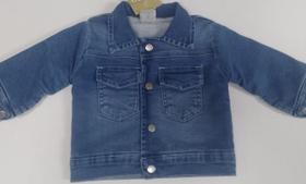 Jaqueta Jeans Forrada Pelo Inverno Bebê Menino Katita 023 -