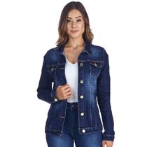 Jaqueta Jeans HNO Comfort Plus Azul