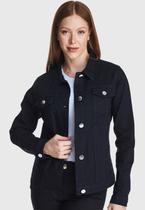 Jaqueta Jeans HNO Jeans Black Premium Preto