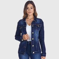 Jaqueta Jeans HNO Jeans Confort Plus Azul