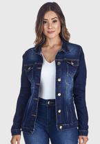 Jaqueta Jeans HNO Jeans Confort Plus Azul