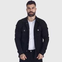 Jaqueta Jeans HNO Jeans Premium Preto