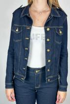 Jaqueta Jeans Is Love AMACIADO 77% ALGODÃO, 20% POLIESTER E 1% ELASTANO 22502-2