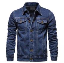 Jaqueta Jeans Masculina Casaco Elegante M