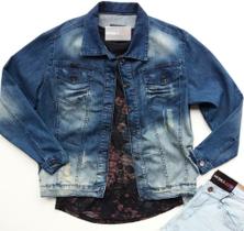Jaqueta jeans masculina