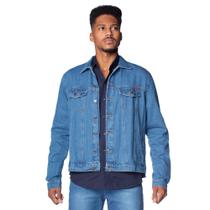 Jaqueta Jeans Masculina Max Denim Azul Jaqueta Jeans Masculina Max Denim Azul