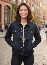 Jaqueta jeans modelagem tradicional ótima qualidade p ao exg Jaqueta jeans modelagem tradicional ótima qualidade p ao exg