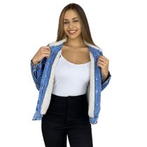 Jaqueta jeans pelúciada Lee