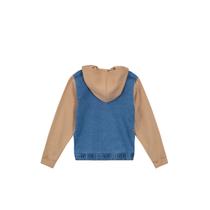 Jaqueta Jeans Super Comfort Infantil Menino Azul Brandili