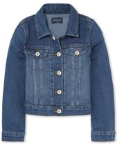 Jaqueta jeans The Children's Place Basic Azure Wash para meninas