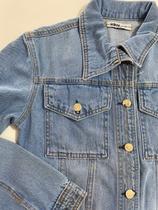 Jaqueta Jeans Tradicional c/Costuras