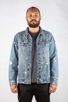 Jaqueta Jeans Unissex Puídos Média DOCT