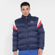 Jaqueta Kappa Padding Sport Logo Marinho