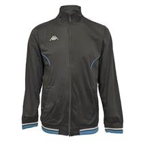 Jaqueta Kappa Trilobal Spader Masculino - Preto e Azul