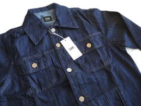 Jaqueta Lee Jeans Leve Masculina 100% Algodão Azul Escuro 1700