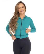 Jaqueta Lets Gym Move Your Body Verde P