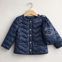 Jaqueta Lilica Ripilica menina baby puffer marinho