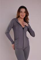 Jaqueta longa dry cinza