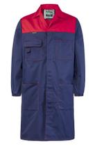 Jaqueta longa Lab Coat SUSHIMIAN Laboratory DIY Workshop vermelha+azul Jaqueta longa Lab Coat SUSHIMIAN Laboratory DIY Workshop vermelha+azul