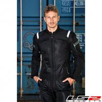 Jaqueta ls2 breeze men masculino jacket black - tamanho ggg (xxl) - BREDER MOTO