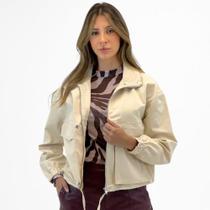 Jaqueta Malwee Bomber Cropped em Tecido Feminina Jaqueta Malwee Bomber Cropped em Tecido Feminina