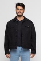 Jaqueta Masc Trucker Basic Black Doct Jaqueta Masc Trucker Basic Black Doct