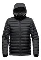 Jaqueta Masculina Acolchoada Com Forro Preta Masculina Frio