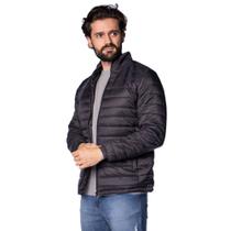Jaqueta Masculina Balboa Puffer Preta Jaqueta Masculina Balboa Puffer Preta