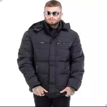 Jaqueta Masculina Blusa Bobojaco 100% Punhos Impermeável Puffer Nylon