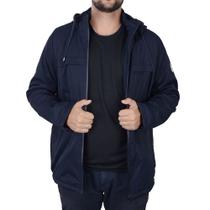 Jaqueta Masculina Broken Rules Peluciada Azul Marinho 510080 Jaqueta Masculina Broken Rules Peluciada Azul Marinho 510080