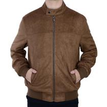 Jaqueta Masculina Broken Rules Suede Marrom Café - 510098 Jaqueta Masculina Broken Rules Suede Marrom Café - 510098