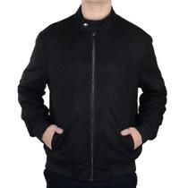 Jaqueta Masculina Broken Rules Suede Preta - 510098 Jaqueta Masculina Broken Rules Suede Preta - 510098