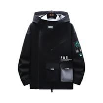 Jaqueta Masculina Com Capuz E Zíper Estilo Piloto, Uniforme De Beisebol Para Primavera E Outono, Jaqueta Masculina Com Capuz E Zíper Estilo Piloto, Uniforme De Beisebol Para Primavera E Outono,