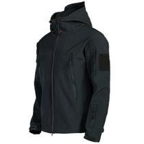 Jaqueta Masculina Com Capuz Em Tecido Shark Skin, Tática, À Prova De Vento E Água, Moda 2024 Jaqueta Masculina Com Capuz Em Tecido Shark Skin, Tática, À Prova De Vento E Água, Moda 2024