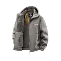 Jaqueta Masculina Com Capuz Para Outono E Inverno, Moda Versátil Para Uso Diário, Viagens E Jaqueta Masculina Com Capuz Para Outono E Inverno, Moda Versátil Para Uso Diário, Viagens E