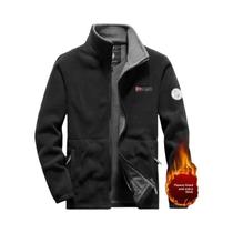 Jaqueta Masculina Corta-Vento Quente De Caxemira Para Pesca, Primavera Outono, Lazer Ao Ar Livre,