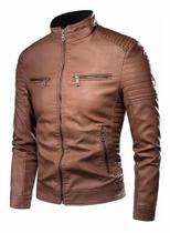 jaqueta Masculina De Com Capuz Veludo caramelo- P - BB