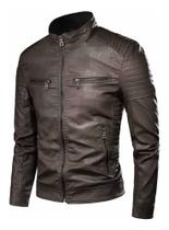 Jaqueta Masculina De Com sintética PU - M