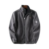 Jaqueta Masculina De Inverno Grossa De Lã Polar Quente Para Uso Externo Com Design De Qualidade E