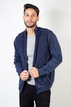 Jaqueta masculina de malha algodão 50623