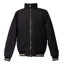 Jaqueta Masculina Dixie Bomber Ribana Listrada Preto